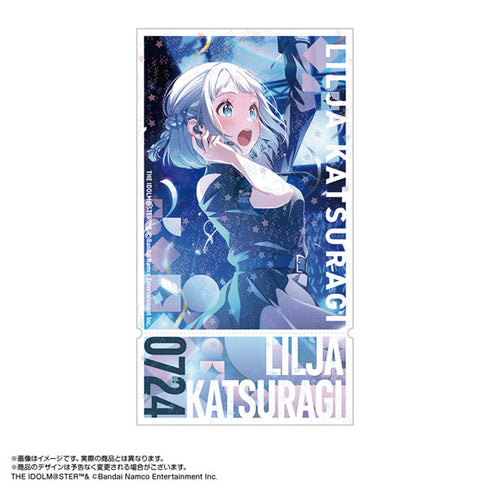 『学園アイドルマスター』チケット風ダイカットステッカー 葛城リーリヤ
